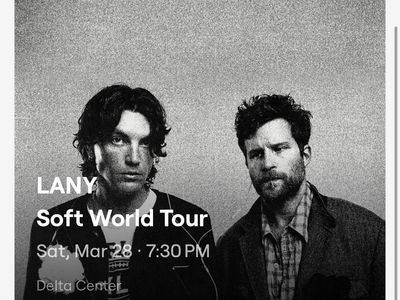 LANY Comcert GA Pit Front Row Tickets