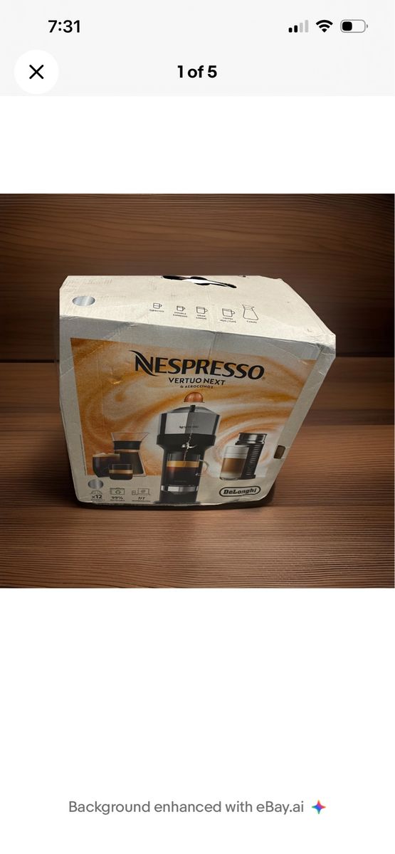 Nee Nespresso Expresso Machine NeW
