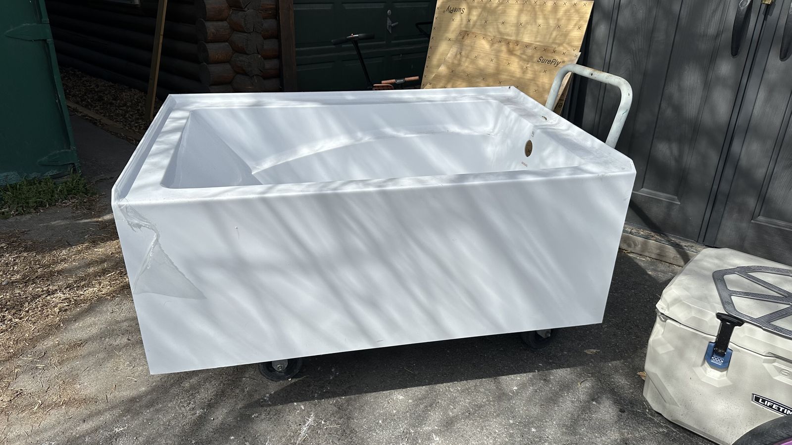 Aqua Eden Bath Tub 54 Inch Alcove Style