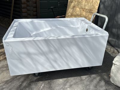 Aqua Eden Bath Tub 54 Inch Alcove Style