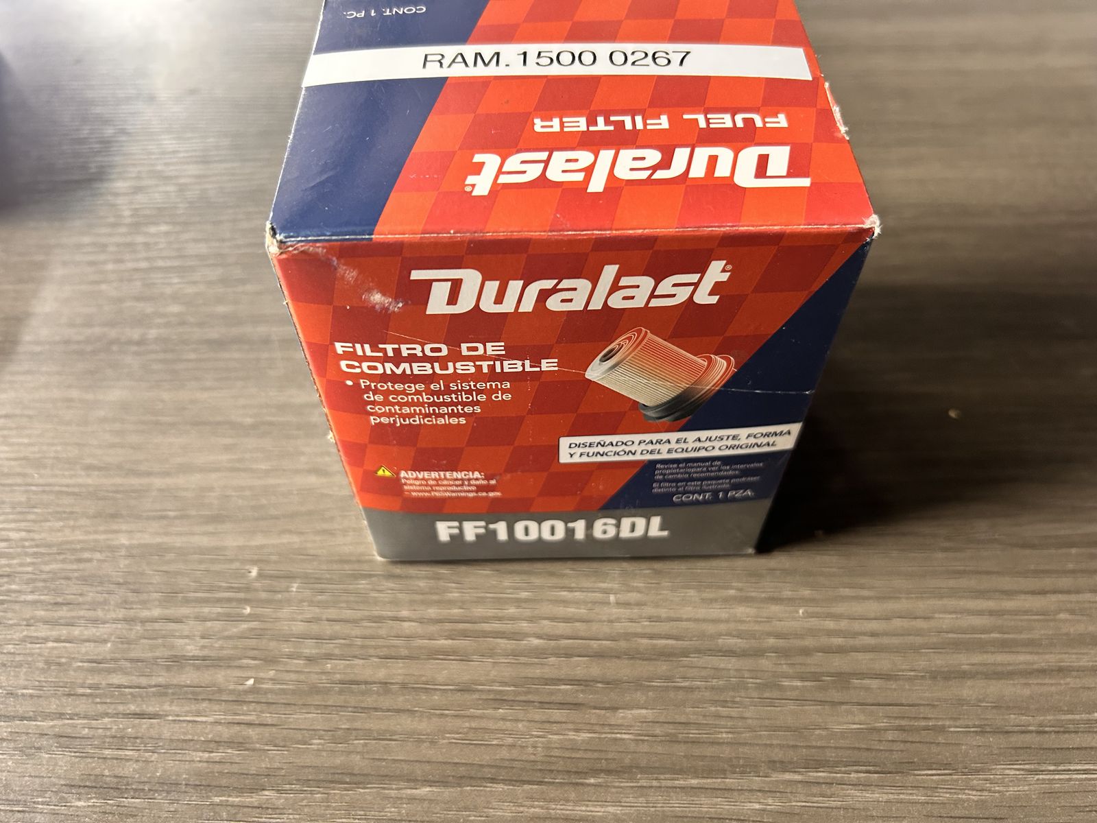 Duralast Fuel Filter RAM 2500