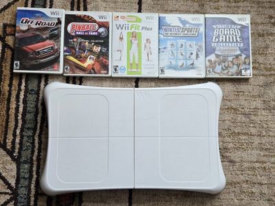 Wii Balance Board & Wii Games