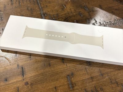 APPLE Watch Starlight Sport Band SE Models 40mm OEM - Size S/M Brand New