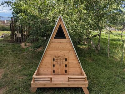 Adorable A-Frame Duck House — Brand New & Never Used!