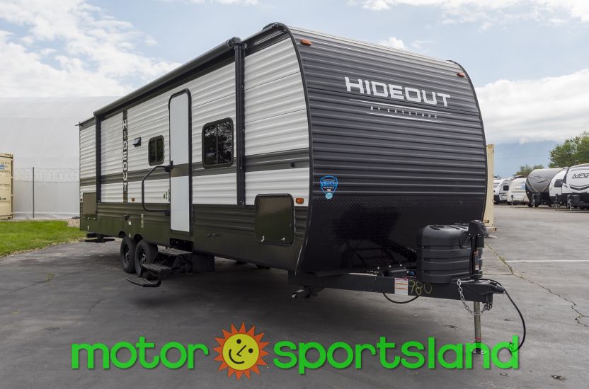 2025 Keystone Hideout 269DB Bunkhouse Bunks Bunk House Rear Living Room Kitchen Island