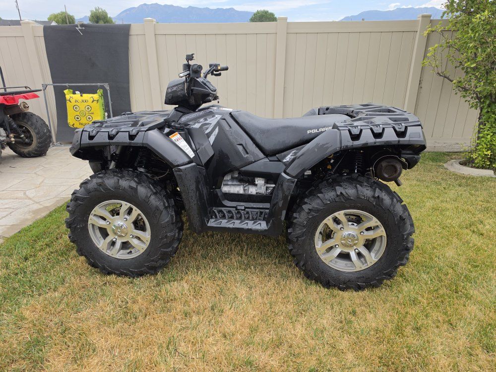 Used 2009 Polaris Sportsman 850XP ATV - 1326 Miles, Excellent Condition