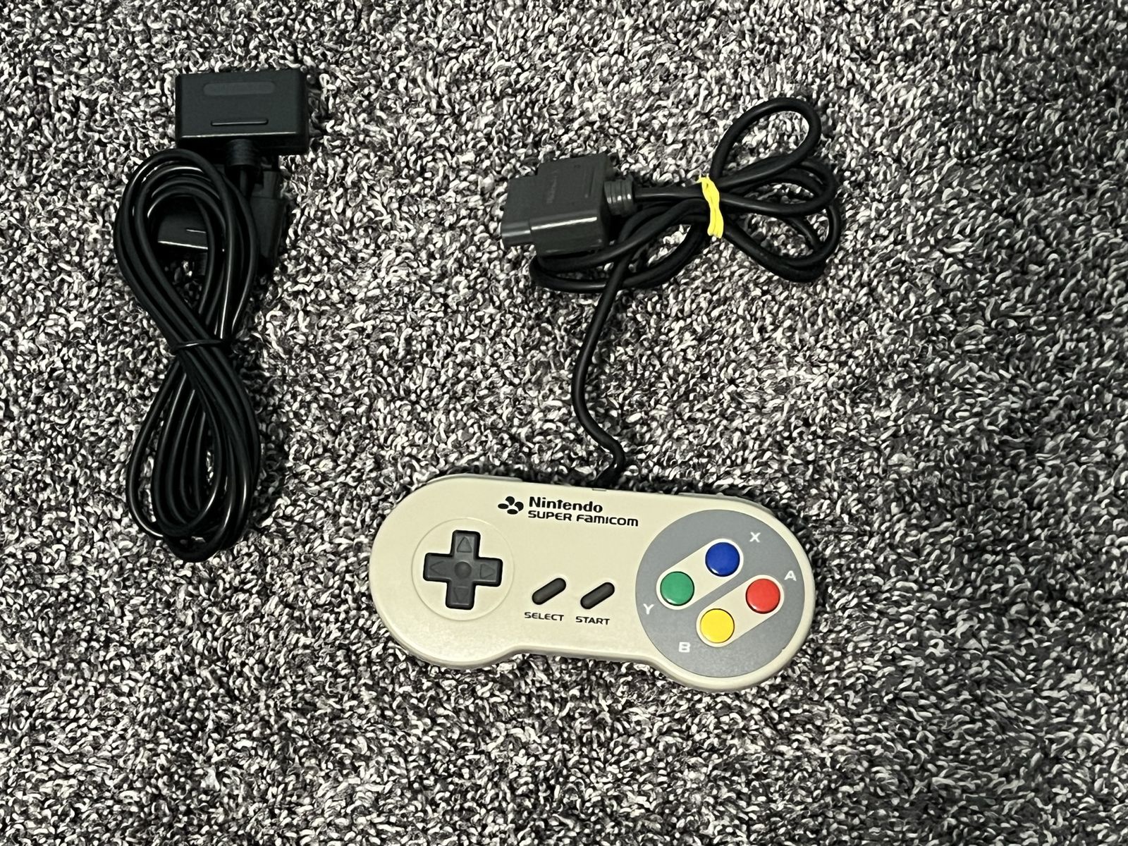Nintendo Super Famicom Controller + Extension Cord (compatible with SNES)