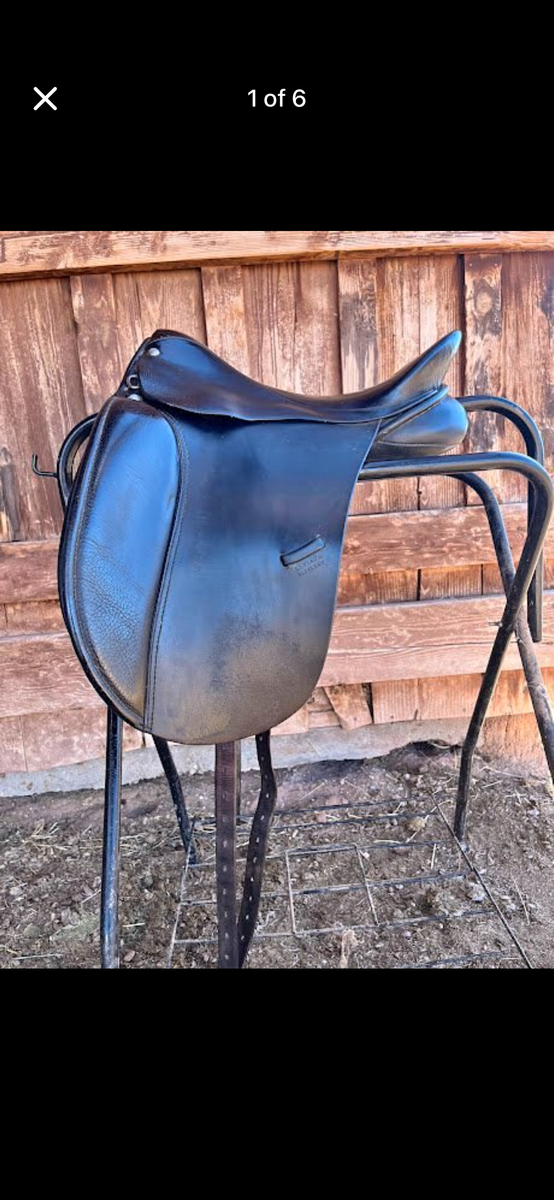 16.5” dressage saddle