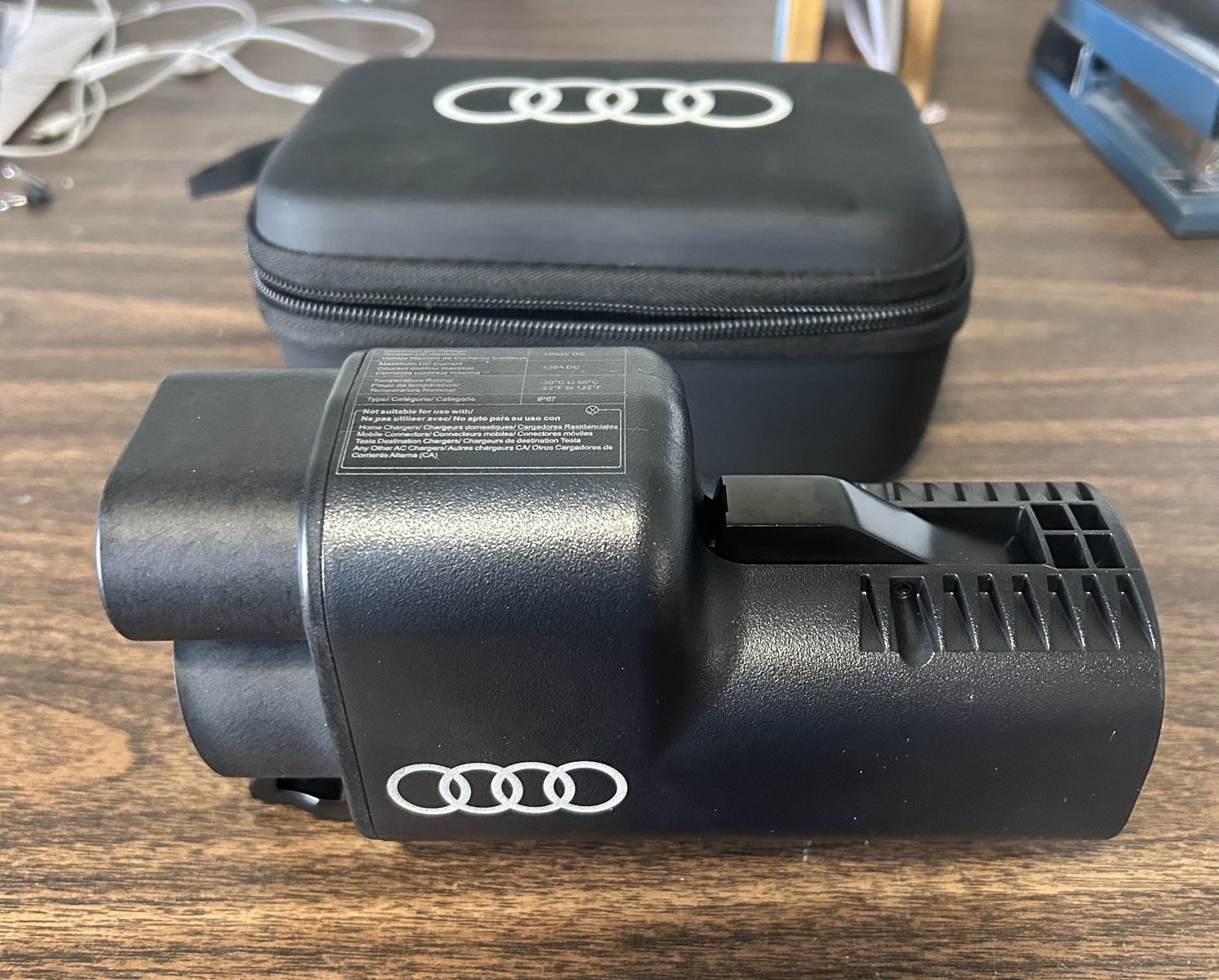 Genuine Audi NACS (TESLA) DC Fast Charger Adapter OEM 8B3054411 e-tron