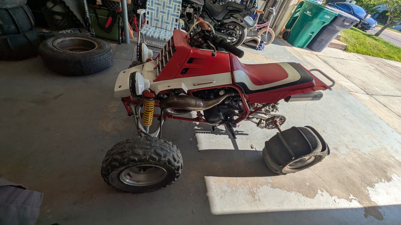1987 Yamaha Banshee – First Year Model – J-Arm Suspension