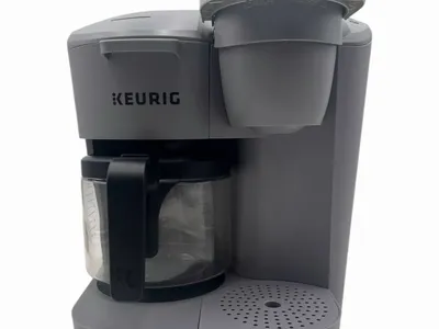 Keurig K-Duo Essentials Moonlight Gray K-Cup Coffee Maker