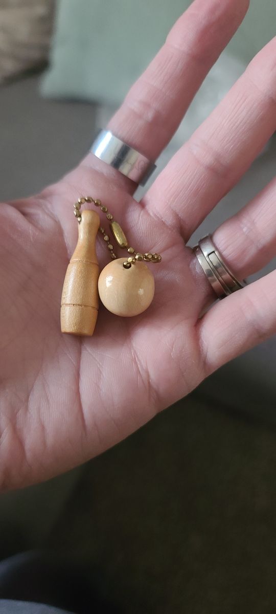 Wood Keychain