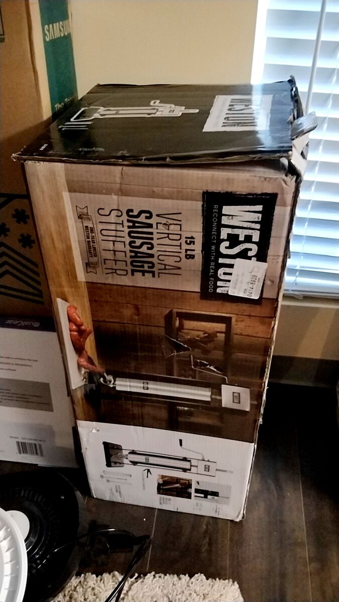 *New 15lbs Weston Sausage Stuffer