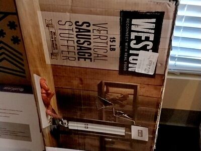 *New 15lbs Weston Sausage Stuffer