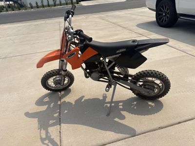 KTM 50 SX Senior Dirt Bike - Used, Good Condition