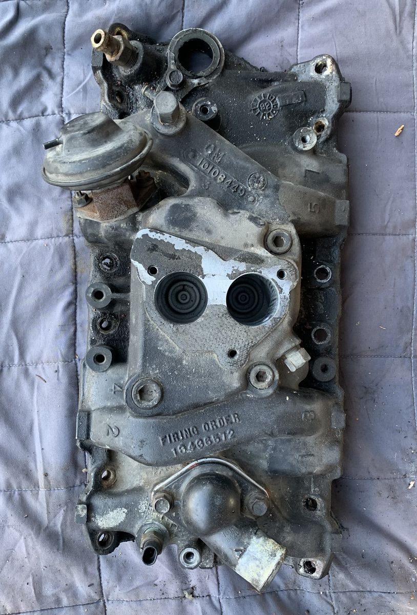 GM SBC Aluminum TBI Intake Manifold F-body