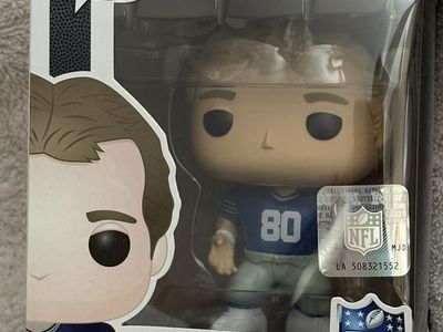 Funko Pop Steve Largent #80, Seattle Seahawks 86