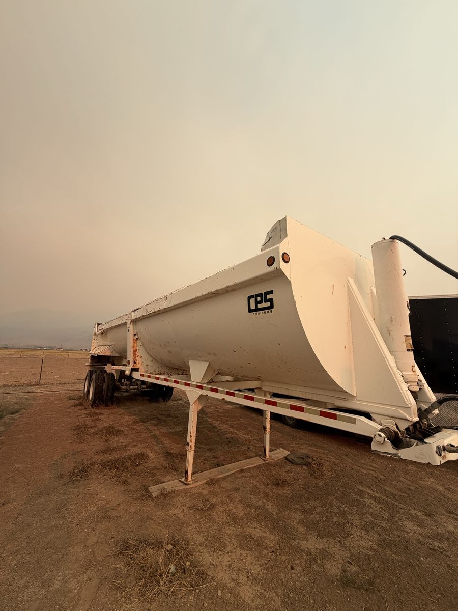 CPS heavy duty 32 ft end dump