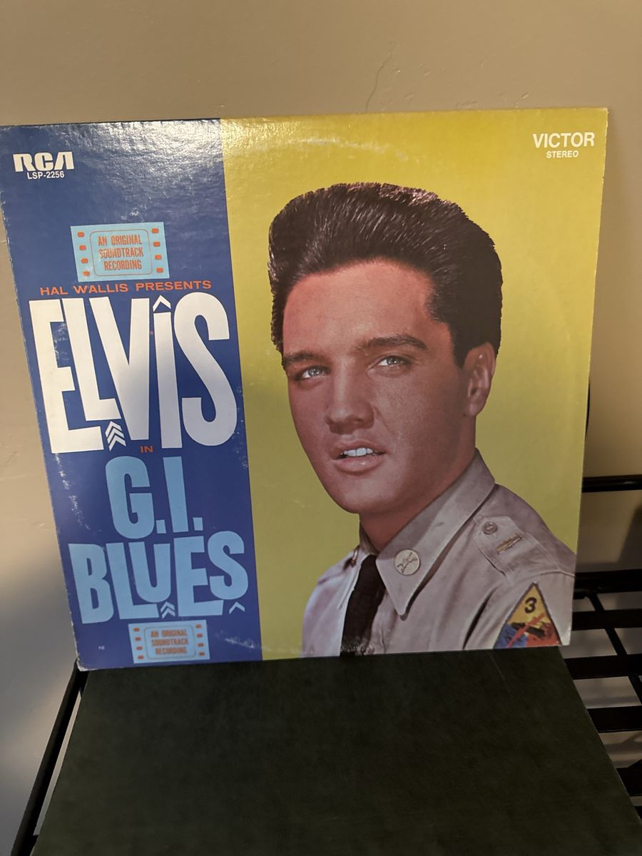 Elvis Presley G.I. Blues Original Soundtrack Vinyl LP RCA Victor LSP-2256 Stereo
