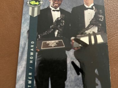 1992 Ty Detmer Hand Signed Auto Rookie BYU COUGARS Autograph Classic Draft Pick Collection Four Sport Football Trading Card