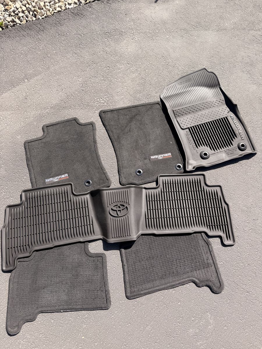 5th Gen 4runner Floor Mats