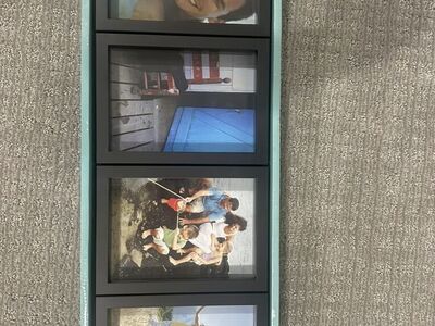 Set Of 4 Black Picture Frames