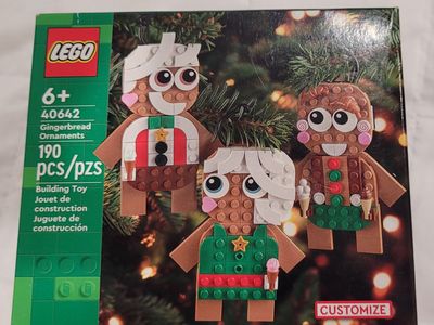 New sealed lego Gingerbread ornaments