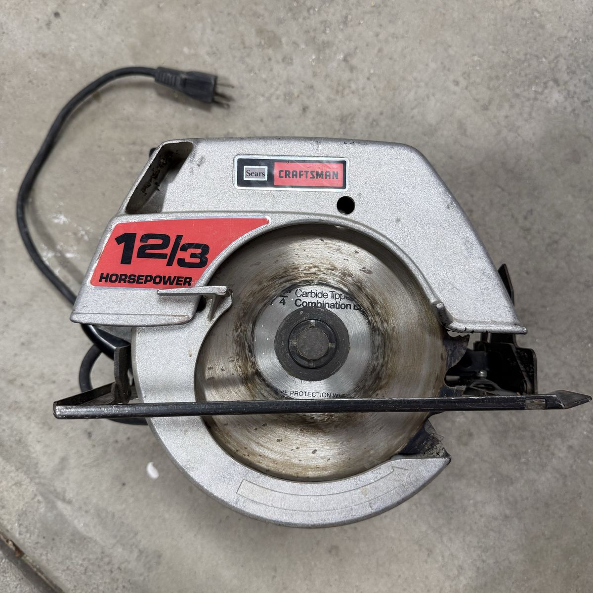 Sears Craftsman 7-Inch Corded Circular Saw