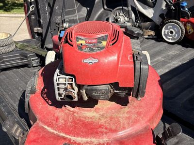 Engine and Parts from a Toro Recycler 22" Briggs & Stratton Gas Self-Propelled Lawn Mower - Personal Pace