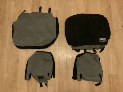 Toyota Tacoma rear jump seat covers