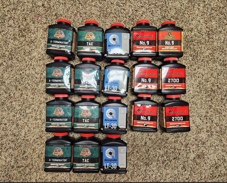 4lbs of Accurate LT-30 & 2lbs Accurate 2700