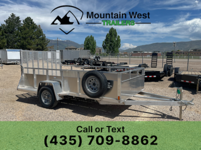 2026 Snake River 6X12 High Sidewall Aluminum Utility Trailer