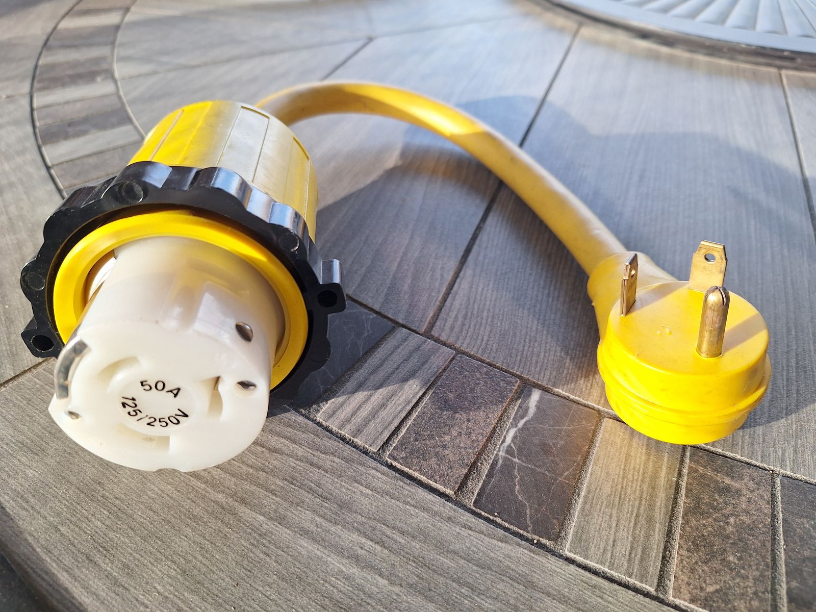 30 Amp to 50 Amp connector