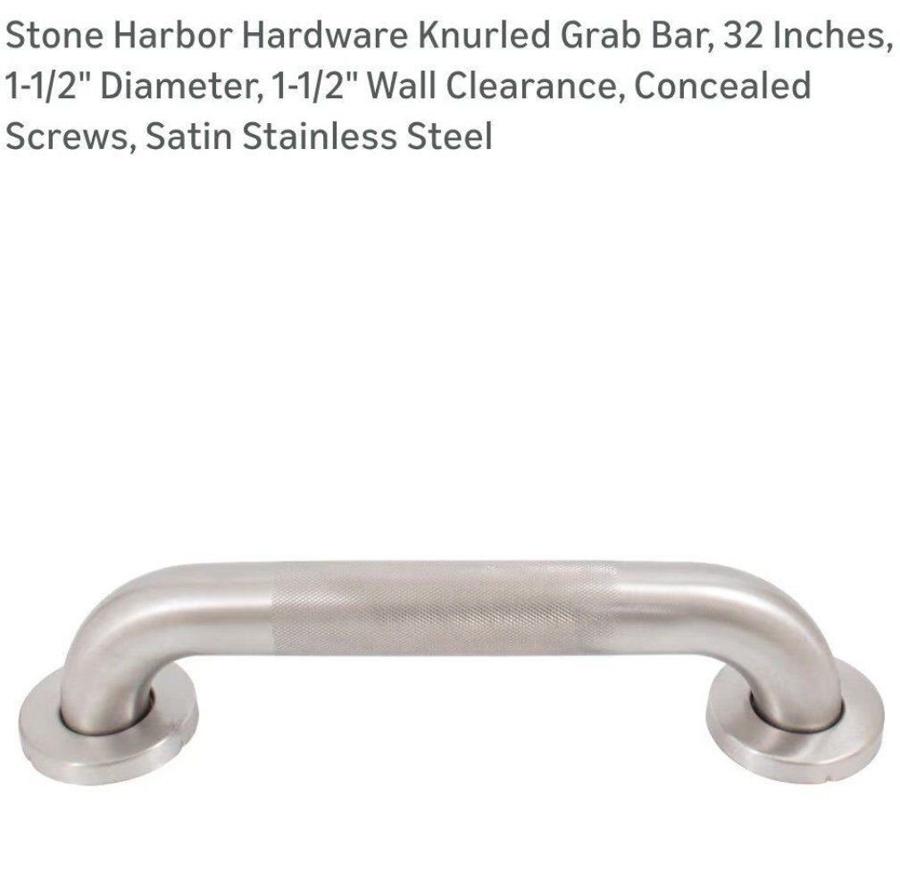 New 32in Satin Stainless Steel safety grab bar