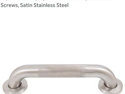 New 32in Satin Stainless Steel safety grab bar