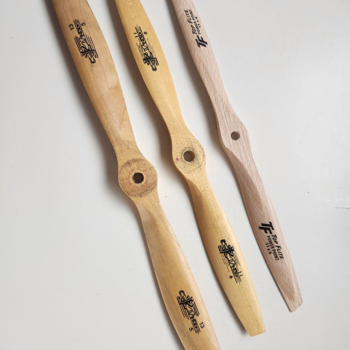 Model airplane props 3 assorted