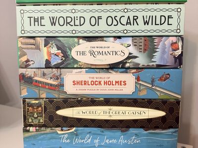 The World Of Puzzle Lot Oscar Wilde, Romantics, Sherlock Holmes, Gatsby, Charles Dickens