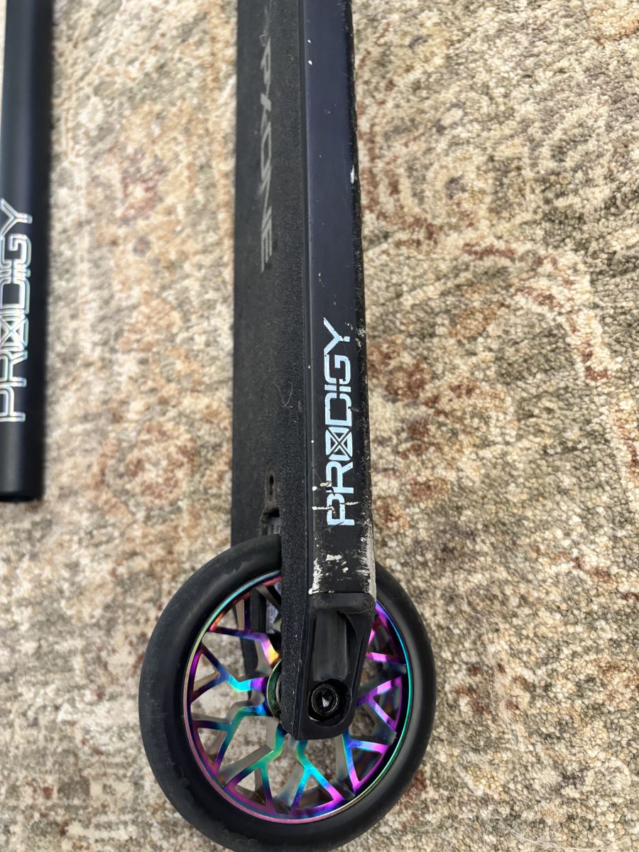 Envy Prodigy trick scooter with reaper bars
