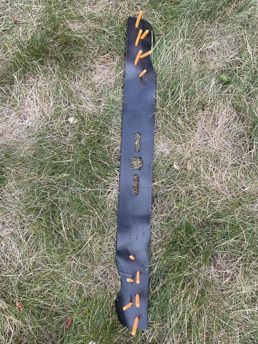 3-in-1 Mower Blade 21" Mulching Side Discharge Bagging