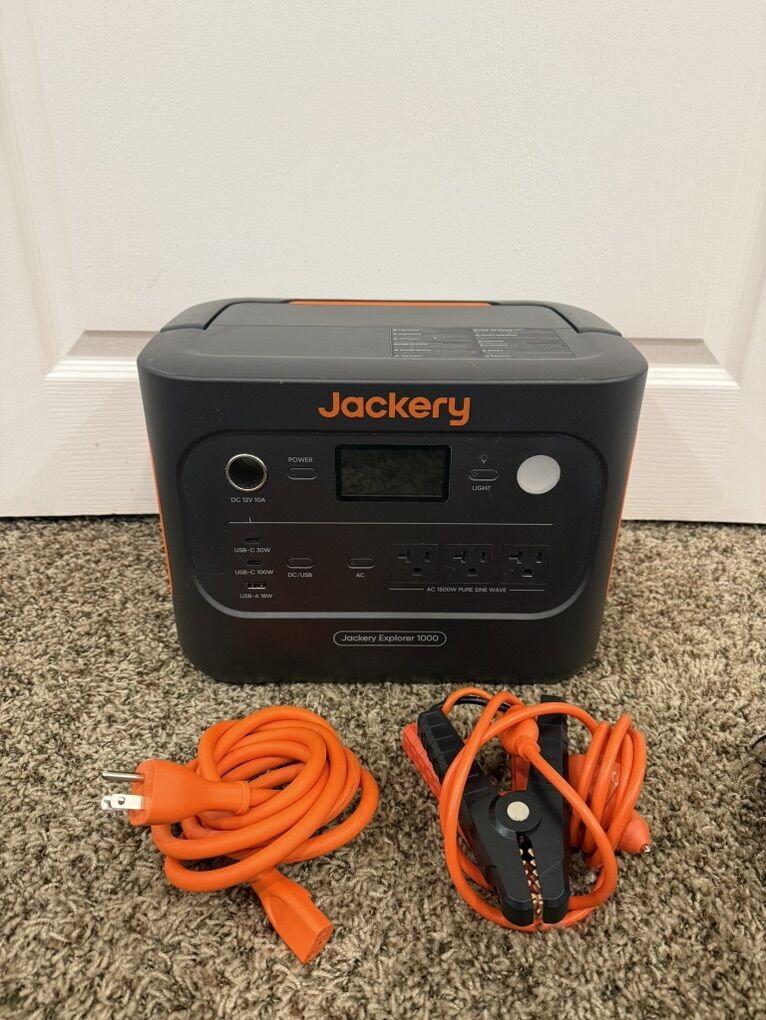 Jackery Explore 1000 Power Station