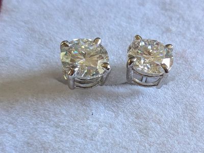 4.6ct Diamond Earrings