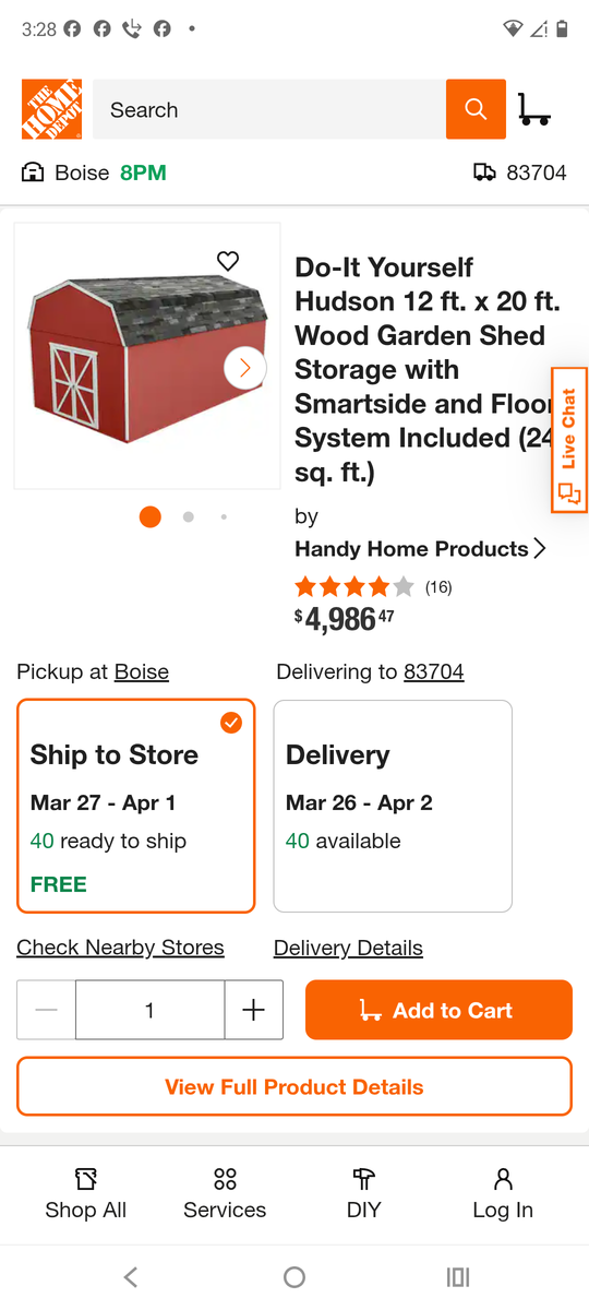 12x20 kit do it your self shed