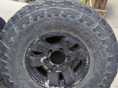 Full Size Spare Toyota tire & wheel
