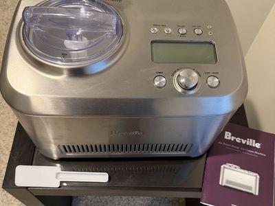Breville The Smart Scoop Ice Cream Maker BCI600XL Stainless Steel