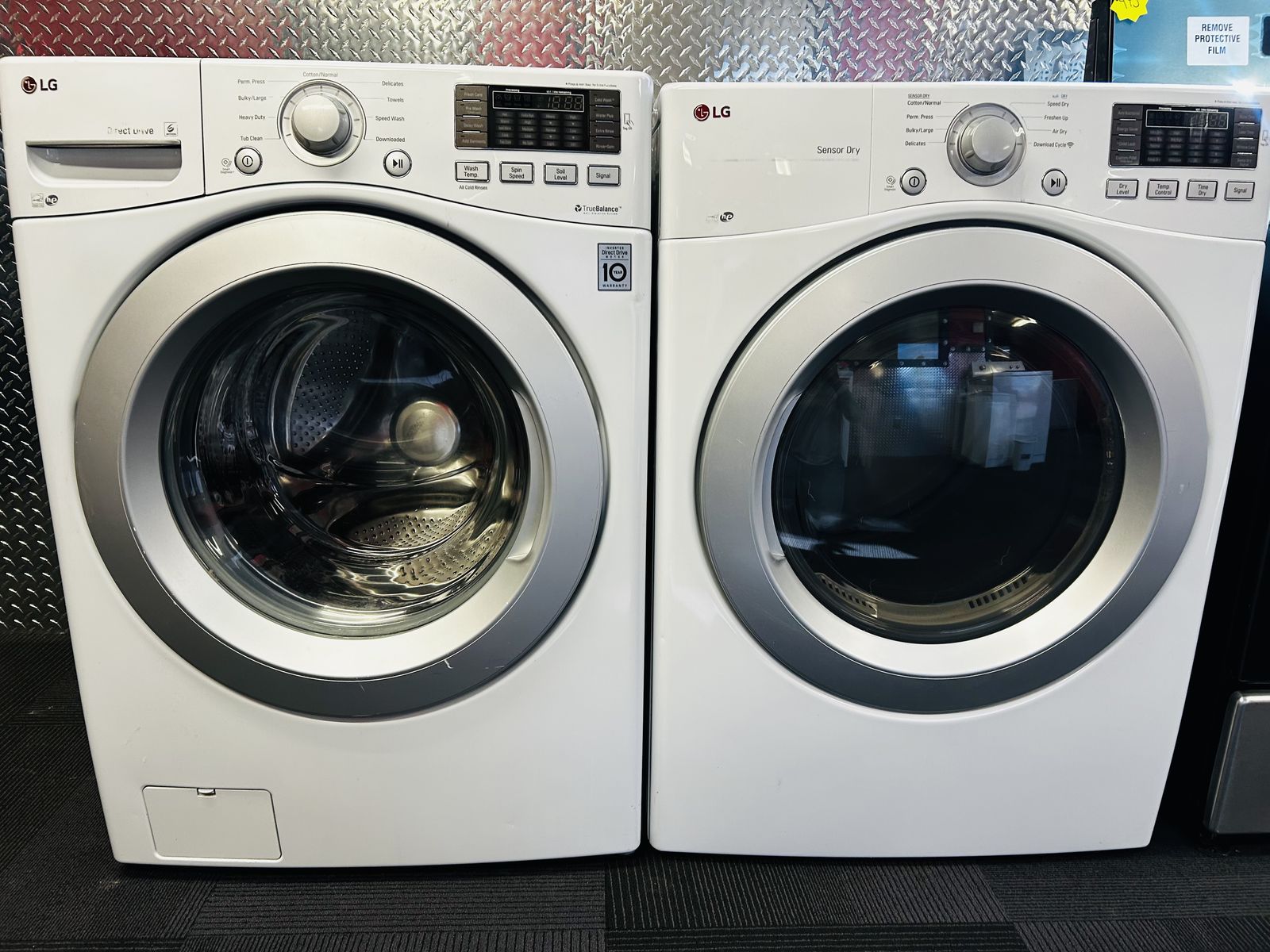 Lg Electric Front Load Set/Stackable