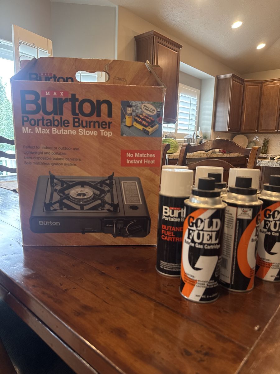 Burton Butane Stove Top