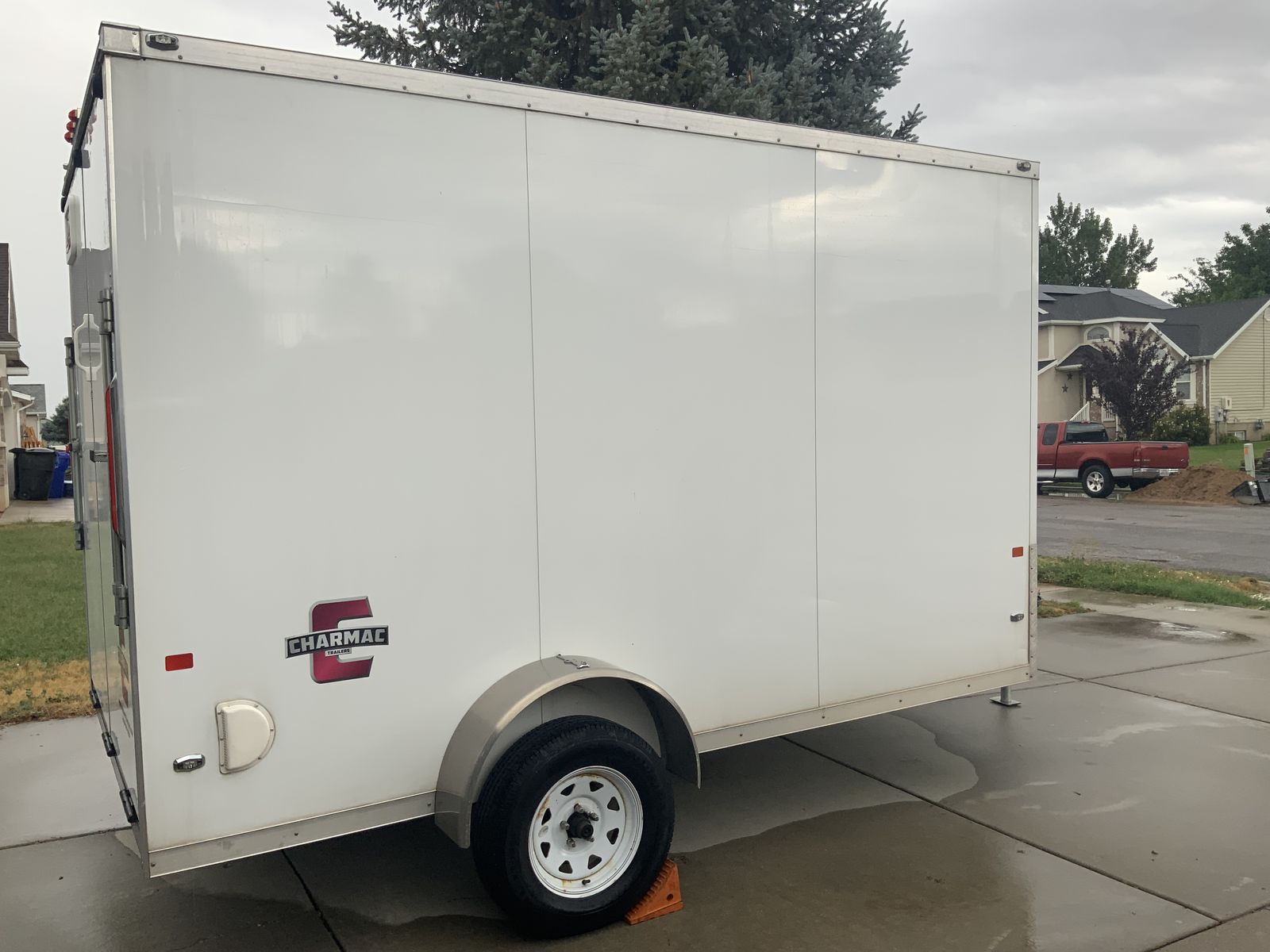 2018 Charmac V-Nose Cargo Trailer 7’ x 12’