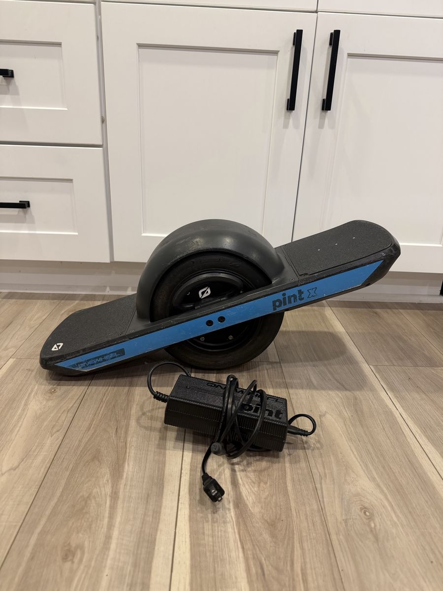 Onewheel Pint X Electric Skateboard - Blue, Charger Included