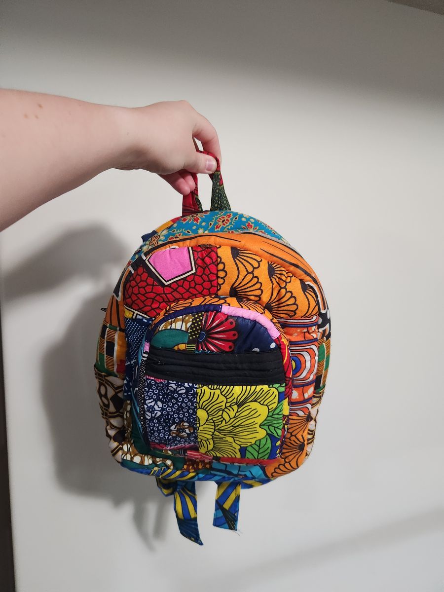 Small Handmade Backpack from Mozambique