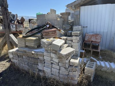 Stack of Cinder Blocks